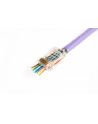 Wtyk RJ45 (8P8C) przelotowy, kat.6, nieekranowany, AWG 26-24, opakowanie 100 szt. - nr 2