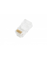 Wtyk RJ45 (8P8C) przelotowy, kat.6, nieekranowany, AWG 26-24, opakowanie 100 szt. - nr 4