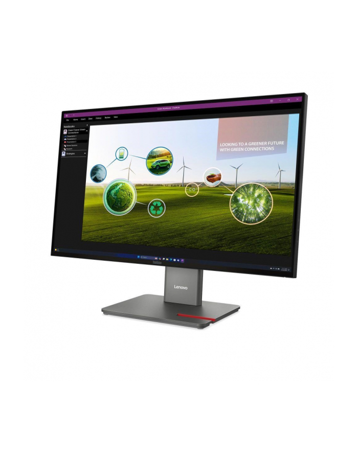 LENOVO ThinkVision P27Q-40 27inch IPS WLED QHD 350cd/m2 4ms HDMI DP główny