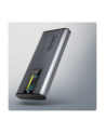 axagon EEM2-SD2 Obudowa zewnętrzna aluminiowa bezśrubowa USB-A/C 3.2 Gen2 M.2 NVMe/SATA display LCD - nr 35