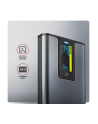 axagon EEM2-SD2 Obudowa zewnętrzna aluminiowa bezśrubowa USB-A/C 3.2 Gen2 M.2 NVMe/SATA display LCD - nr 45