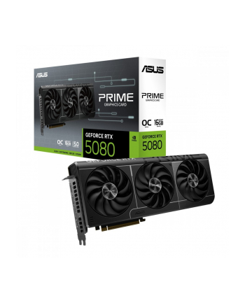 asus Karta graficzna GeForce RTX 5080 Prime OC 16GB GDDR7 256bit 3DP/HDMI
