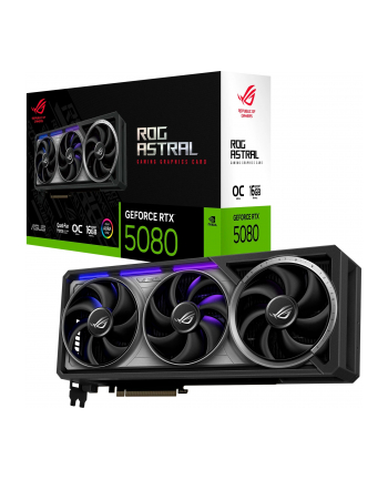 asus Karta graficzna GeForce RTX 5080 ROG ASTRAL OC GDDR7 256bit 3DP/2HDMI