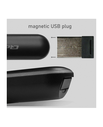 qoltec Laserowy wskaźnik/Prezenter 4w1/USB 3.0/2.4GHz/30m