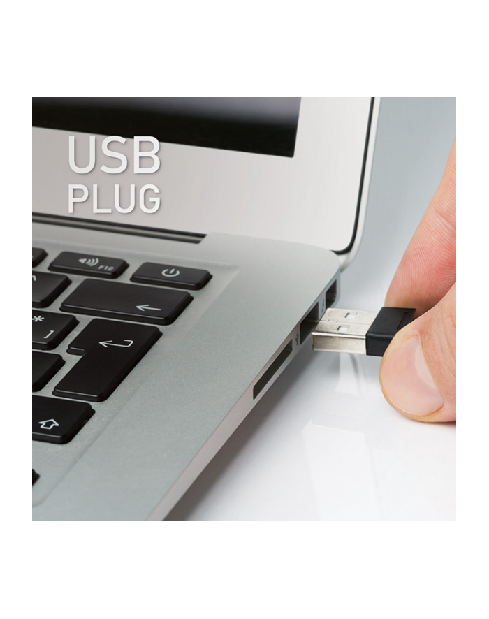 qoltec Laserowy wskaźnik/Prezenter 4w1/USB 3.0/2.4GHz/30m główny