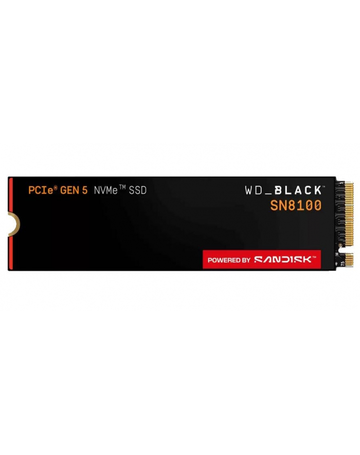 western digital WD Black 1TB SN8100 PCIe 5.0x4 NVMe M.2 SSD główny