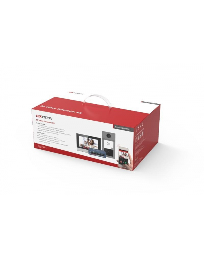 hikvision Wideodomofon DS-KIS604-S(C) główny