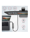 axagon HMC-5G21 Wieloportowy hub USB 5in1, 10Gbps, 2x USB-A + 2x USB-C + HDMI 4K/30Hz, PD 60W, 13cm USB-C kabel - nr 22