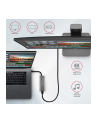 axagon HMC-5G21 Wieloportowy hub USB 5in1, 10Gbps, 2x USB-A + 2x USB-C + HDMI 4K/30Hz, PD 60W, 13cm USB-C kabel - nr 6