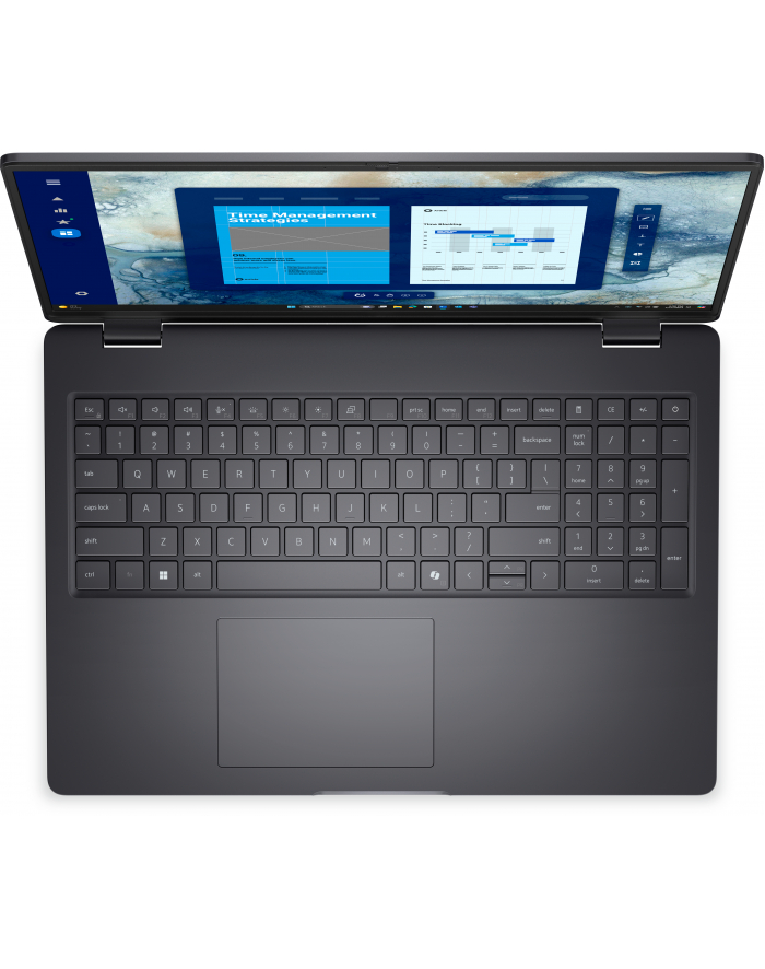 Laptop Dell Pro 16 PC16250 W11P C3 100U/8GB/512GB/16.0 FHD+/Int/FgrPr/Cam'Mic/WLAN+BT/BcklKb/3C/3YPS Platinum główny