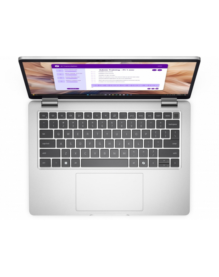 Laptop Dell Pro 13 Plus PB13250 W11P U5 235U/16GB/512GB/2in1 13.3 FHD+ Touch/Int/FgrPr ' SmtCd/FHD/IRCam/Mic/WLAN+BT/Bckl Kb/3C/vPro/3YPS Aluminium główny