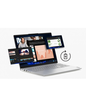 lenovo Notebook ThinkBook 16 G8 21SK009RPB W11Pro Ultra 7 255H/2x16GB/1TB/INT/16.0 WUXGA/Arctic Grey/3YRS OS + CO2 Offset