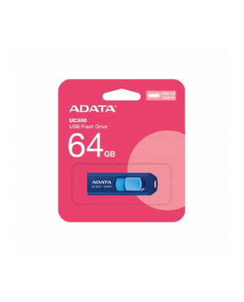 adata Pendrive UC300 64GB USB3.2-C Gen1 niebieski nr 1