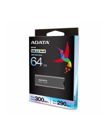 adata Pendrive UE720 64GB USB3.2-A Gen2 szary