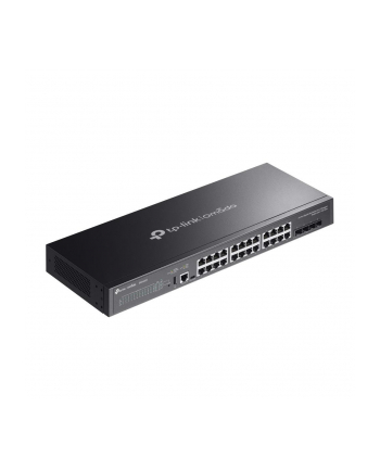 tp-link Przełącznik zarządzalny Omada 24-PortGb Stackable Lite L3 with 4 PORT: 24× Gigabit RJ45 Ports, 4× 10G SFP+ Slots, RJ45/USB Type C Console Port