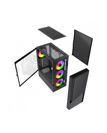 Obudowa Midi Tower Fornax 4300 ATX czarna