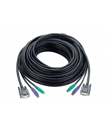 Aten CABLE HD15M/MD6M/MD6M--HD15F 1.8M (2L1001P)