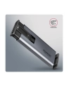 axagon EEM2-SD2 Obudowa zewnętrzna aluminiowa bezśrubowa USB-A/C 3.2 Gen2 M.2 NVMe/SATA display LCD - nr 8