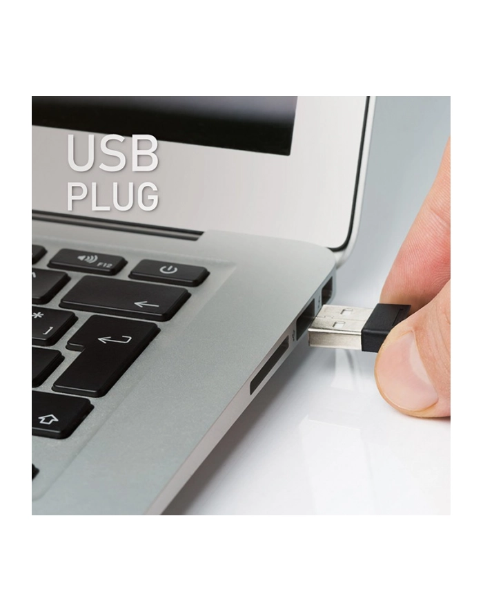 qoltec Laserowy wskaźnik/Prezenter 4w1/USB 3.0/2.4GHz/30m główny