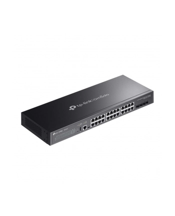 tp-link Przełącznik zarządzalny Omada 24-PortGb Stackable Lite L3 with 4 PORT: 24× Gigabit RJ45 Ports, 4× 10G SFP+ Slots, RJ45/USB Type C Console Port