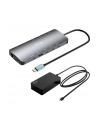 Stacja dokująca USB-C Metal Nano 3x Display Dock 2x HDMI 1x USB-C video Power Delivery 140W + i-tec Universal Charger 140 W - nr 16