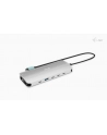 Stacja dokująca USB-C Metal Nano 3x Display Dock 2x HDMI 1x USB-C video Power Delivery 140W + i-tec Universal Charger 140 W - nr 19