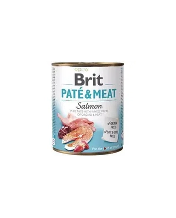 BRIT PATE'amp;MEAT SALMON 800g nr 1