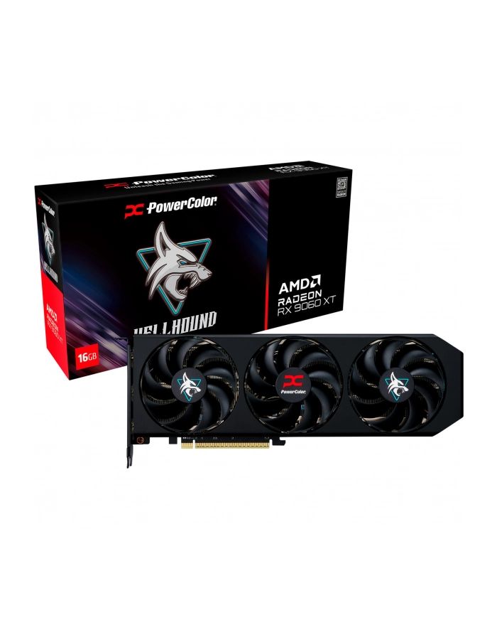 powercolor tul POWERCOLOR Radeon RX 9060 XT 16GB-L OC główny