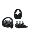 LOGITECH G29 EU + G435 Black Gaming Controller Aluminium Black USB Steering wheel + pedals + headset PC - nr 11