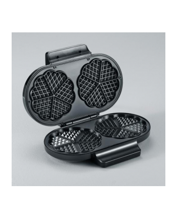 SEVERIN WAFLOWNICA PODWÓJNA, KSZTAŁ GOFRÓW SERCA, POWŁOKA ANTYADHEZYJNA, STAL, MOC 1200W WA2106 nr 1