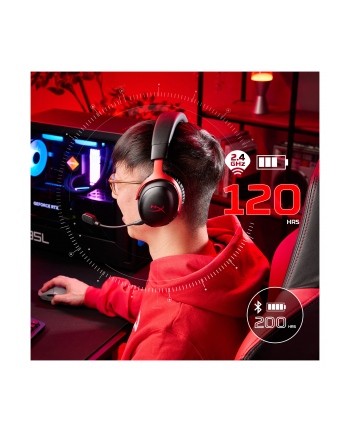 hp inc. HP Hyper X Cloud III S Wireless Headset Black-Red