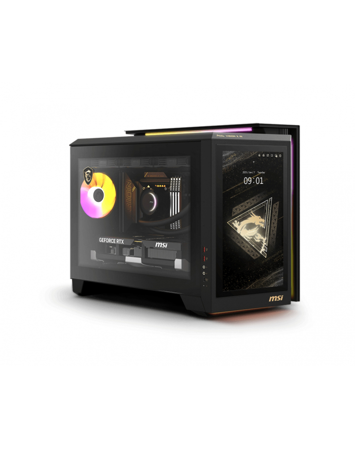 MSI MEG Vision X AI 2NVZ9-003EU Ultra 9 285K 64GB DDR5 SSD2TB GeForce RTX 5090 32GB VENTUS 3X BE200 WiFi 7+BT Win11 Black główny