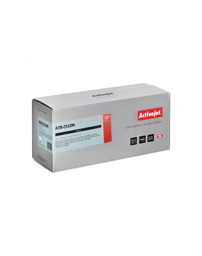 Activejet ATB-2510N Toner (zamiennik Bczerwonyher TN2510; Supreme; 1200 stron; czarny) główny