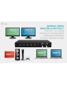I-TEC USB-C KVM Docking station for 3 Hosts 2xHDMI 1xGLAN 1xUSB-C Gen2 3x USB-A Gen2 2x USB-A 1.1 1xAudio 1xMic PD 1x 92W/2x 65W - nr 8