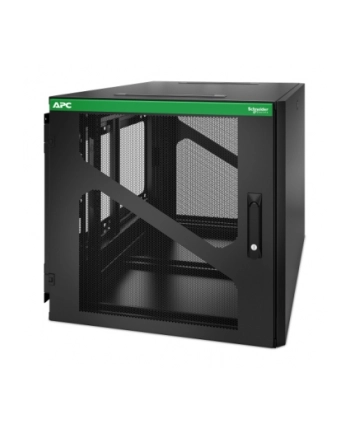 APC NetShelter 12U Wallmount Rack Enclosure Cabinet Side Mount UPS Depth nr 1