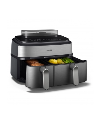 Frytownica beztłuszczowa PHILIPS NA 555/00 2750W / 9L (1.5 kg) / Silver