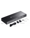 tp-link Przełącznik Omada 20-Port GB Easy Managed Switch with 16-Port PoE+   PORT: 16× Gigabit PoE+ Ports, 2x Gigabit Non-PoE Ports, 2× Gigabit SFP Ports - nr 16