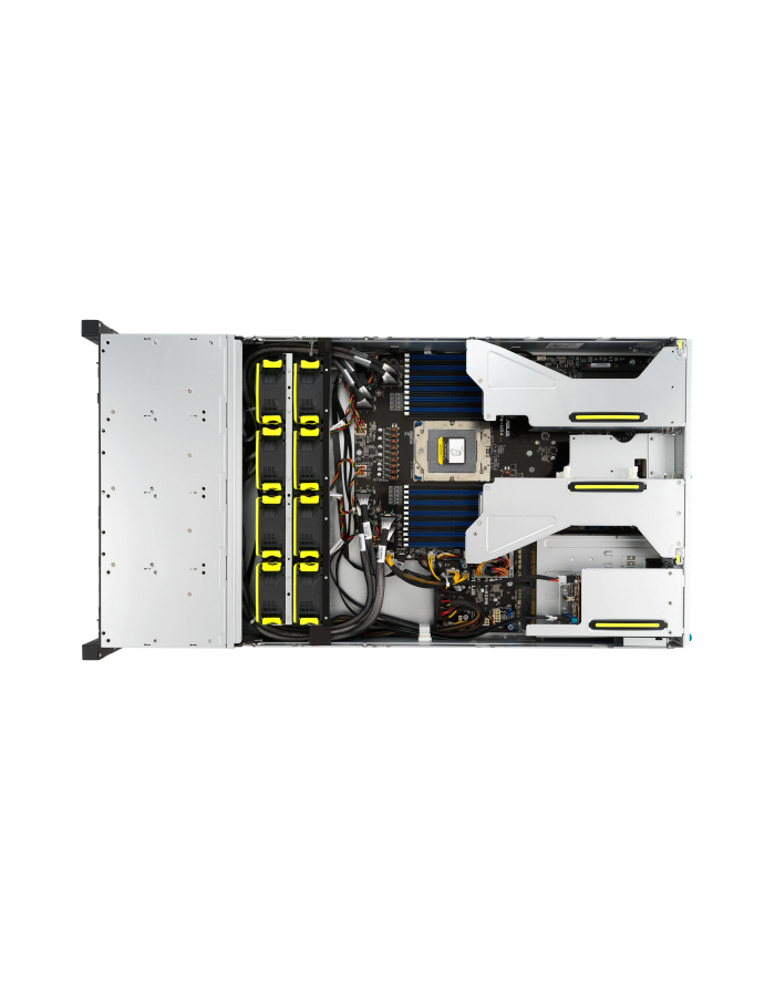 Platforma Asus Rack (2U) RS521A-E12-RS24U AMD Epyc 9005/9004 (16x NVMe/8x SATA HS, 2xM2, 2x1Gbe, IPMI, 1+1 2000W) główny