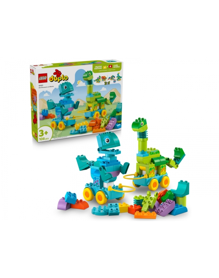 LEGO DUPLO 3IN1 10451 DINOSAURS ON WHEELS główny