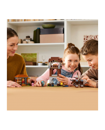 LEGO MINECRAFT 21278 THE PILLAGER OUTPOST AND RAVAGER