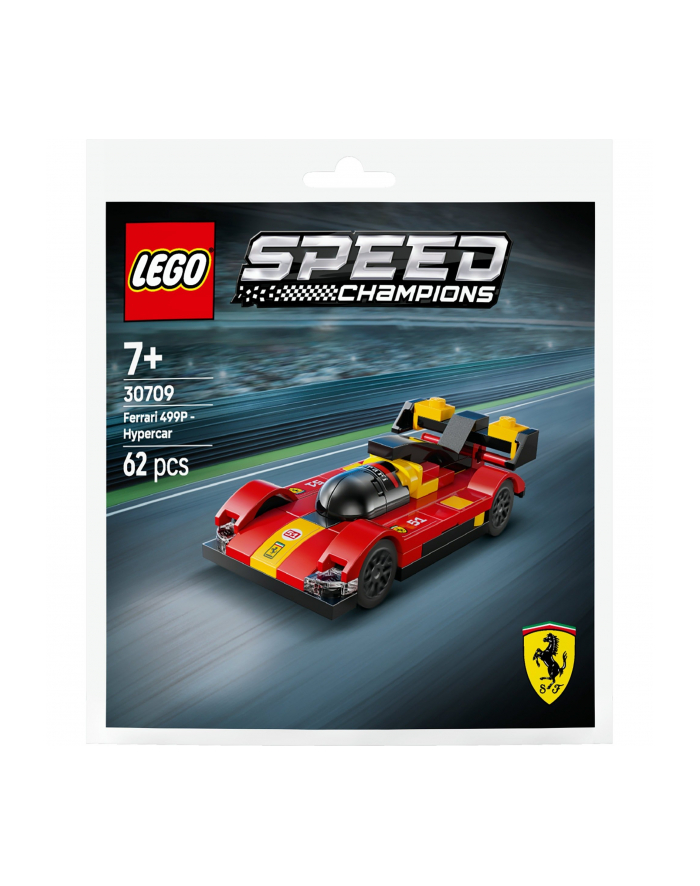 LEGO Speed Champions 30709 Ferrari 499P – hipersamochód główny