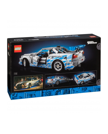 LEGO TECHNIC 42210 2 FAST 2 FURIOUS NISSAN SKYLINE GT-R (R3