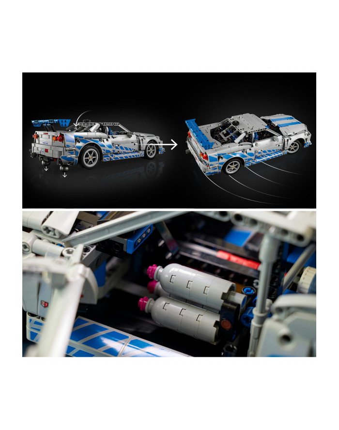 LEGO TECHNIC 42210 2 FAST 2 FURIOUS NISSAN SKYLINE GT-R (R3 główny