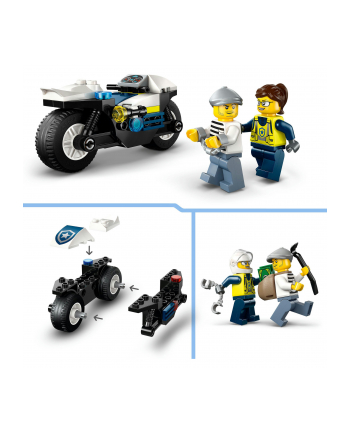 LEGO CITY 60455 POLICE MOTORCYCLE CHASE nr 2