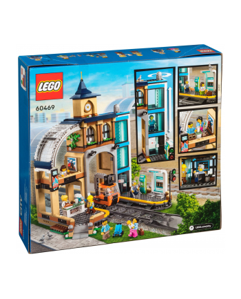 LEGO CITY 60469 TRAINS CENTRAL TRAIN STATION