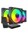 TACENS MARS MF-3DPROKIT FANS 120 ARGB x3 BK- wentylatory+hub+pilot (TACMARS-MF3DPROKIT) - nr 1