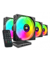 TACENS MARS MF-SI4KIT FANS 120 ARGB x4 BK- wentylatory+hub+pilot (TACMARS-MFSI4KIT) - nr 1