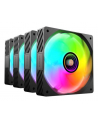 TACENS MARS MF-SI4KIT FANS 120 ARGB x4 BK- wentylatory+hub+pilot (TACMARS-MFSI4KIT) - nr 6