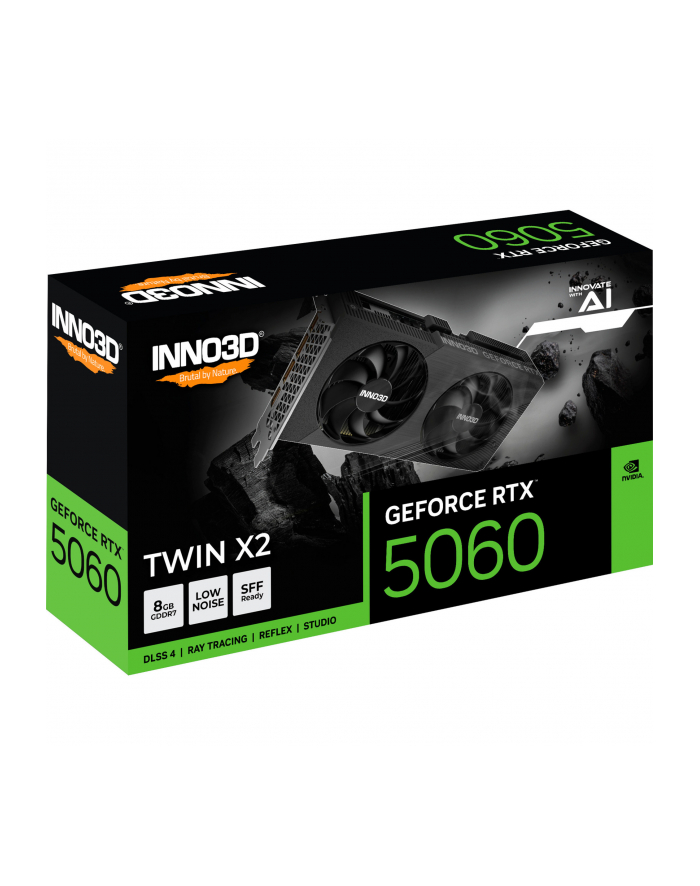 Karta graf INNO3D RTX 5060 Twin X2 8GB główny