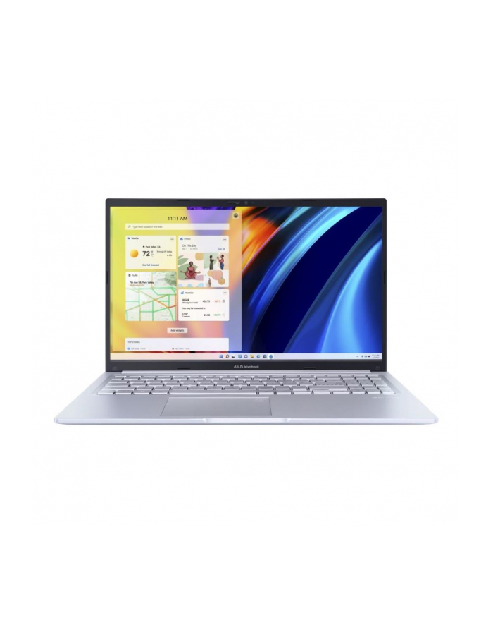 ASUS Vivobook 15 X1502VA-BQ681W i5-13420H 156'';FHD IPS-level Panel 60Hz 250nits AG 16GB DDR4 SSD512 Intel UHD Graphics WLAN+BT Cam720p 42WHrs Win11 Cool Silver główny